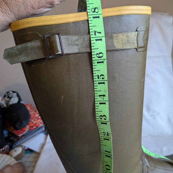 LaCrosse Grange Rubber Boots for Men Size 10 Heavy Duty Insulated Foot